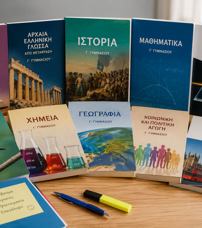 ΦΡΟΝΤΙΣΤΗΡΙΟ ΓΥΜΑΣΙΟΥ ΤΑ ΓΡΑΜΜΑΤΑΚΙΑ ΒΙΒΛΙΑ 3ΗΣ ΓΥΜΝΑΣΙΟΥ
