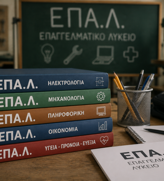 ΦΡΟΝΤΙΣΤΗΡΙΟ ΕΠΑ.Λ - ΤΑ ΓΡΑΜΜΑΤΑΚΙΑ - ΣΤΟ ΜΕΝΙΔΙ